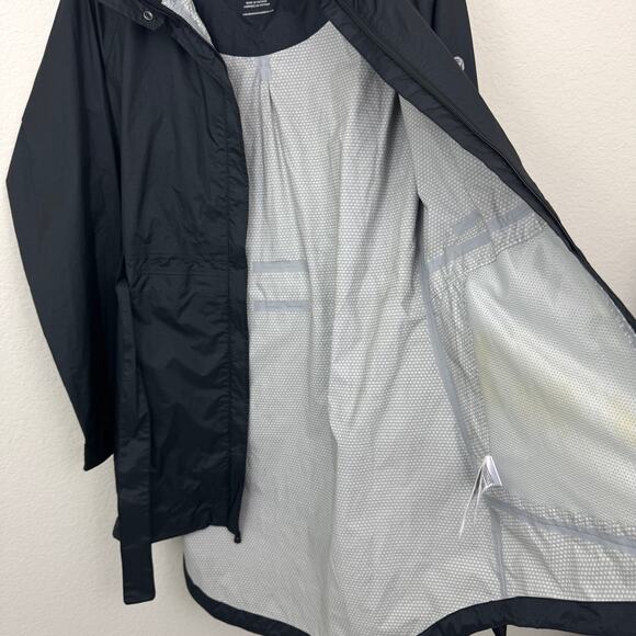 Mountain Hardware Womens Full Zip Nylon Jacket Size M Hooded Lightweight Belted - Picture 10 of 15